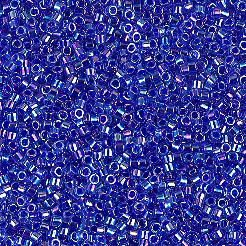 Delica Beads 11/0 - db0063b - Lined Blue Violet AB 50g