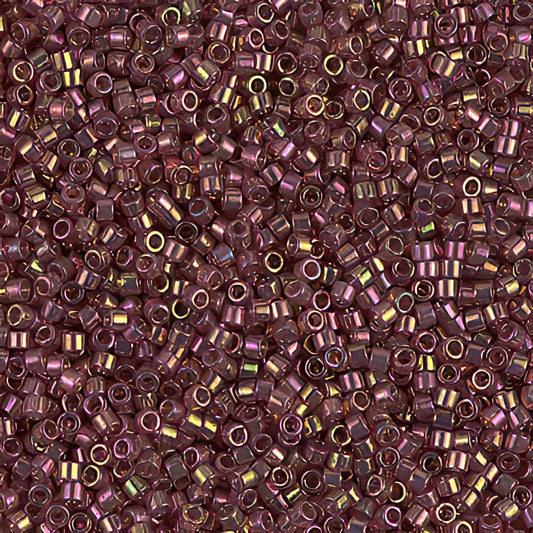 Delica 11/0 Beads - db0103 - Gold Red Luster 5.2g