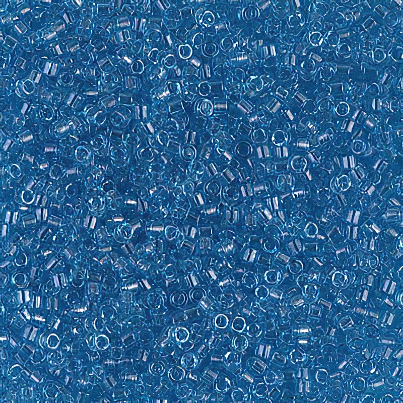 Delica 11/0 Beads - db0113 - Transparent Blue Luster 5.2g
