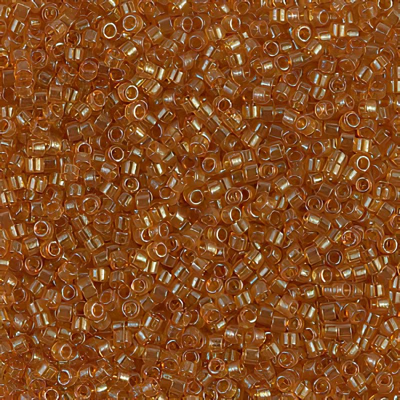 Delica 11/0 Beads - db0119 - Transparent Honey Lustre 5.2g
