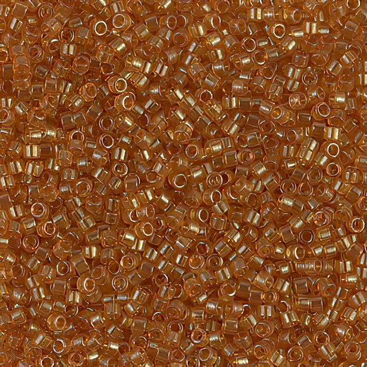 Delica 11/0 Beads - db0119 - Transparent Honey Lustre 5.2g
