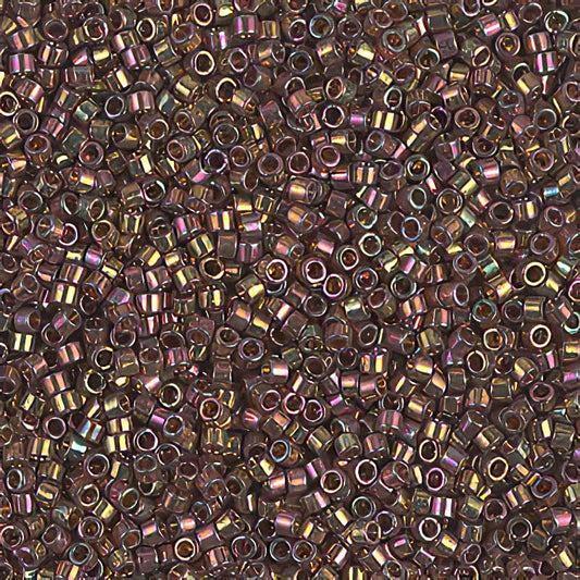 Delica 11/0 Beads - db0126 - Pink Luster Light Olive 7.1g