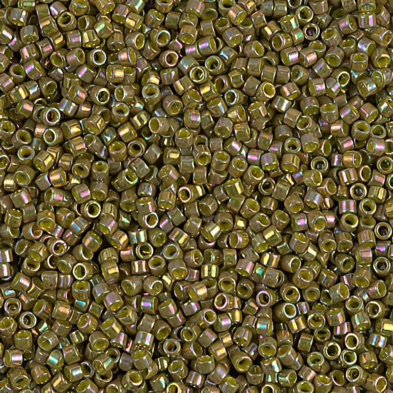 Delica 11/0 Beads - db0133 - Golden Olive Lustre 5.2g