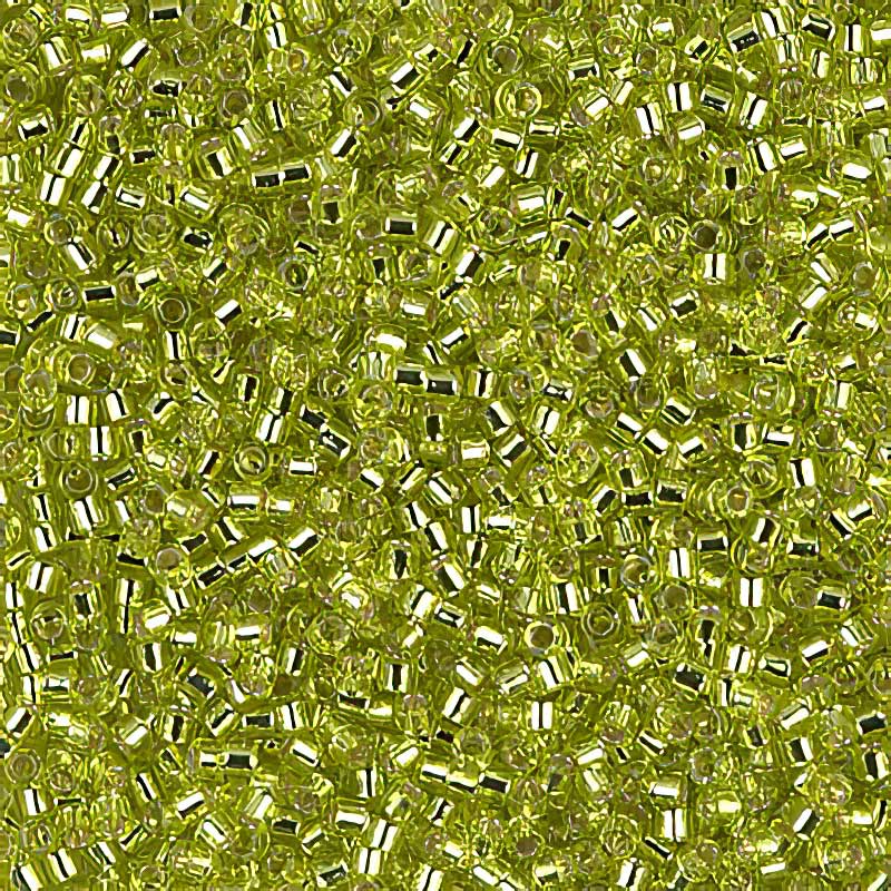 Delica Beads 11/0 - db0147b - Silver Lined Chartreuse 50g
