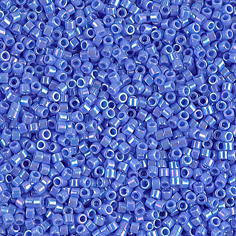 Delica Beads 11/0 - db0167b - Opaque Light Sapphire AB 50g