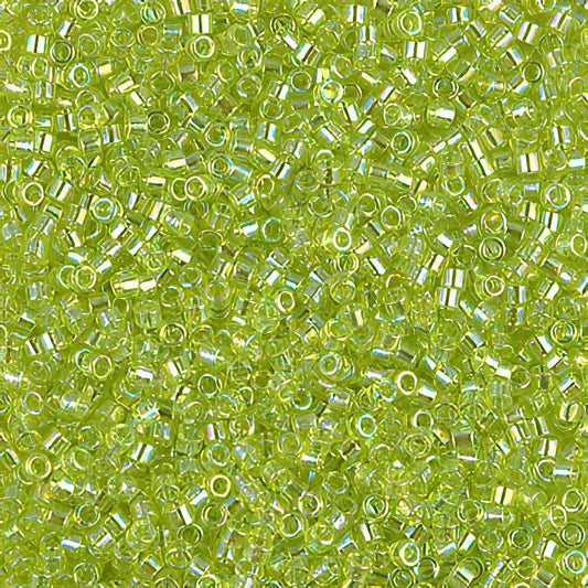Delica 11/0 Beads - db0174 - Transparent Chartreuse AB 5.2g