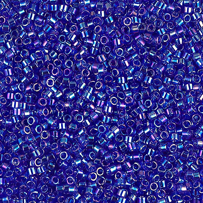 Delica Beads 11/0 - db0178b - Transparent Sapphire AB 50g
