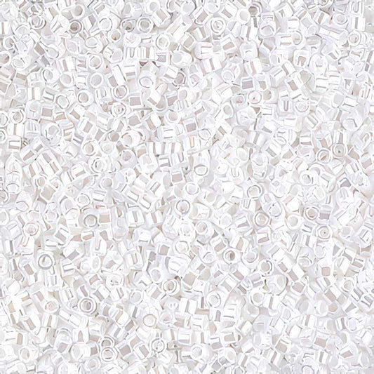 Delica Beads 11/0 - db0201b250 - White Pearl 250g