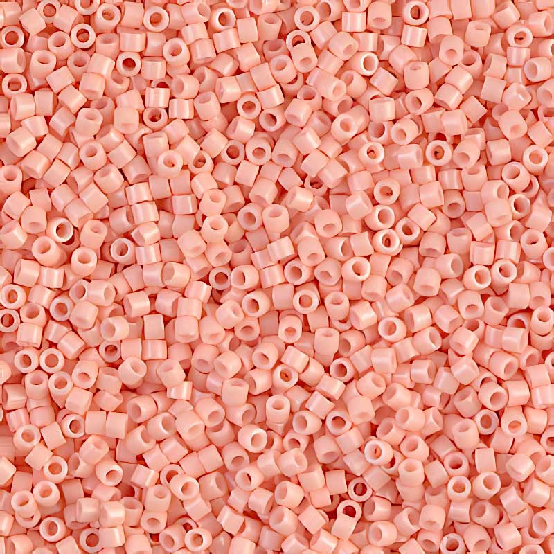 Delica Beads 11/0 - db0206b - Opaque Salmon 50g