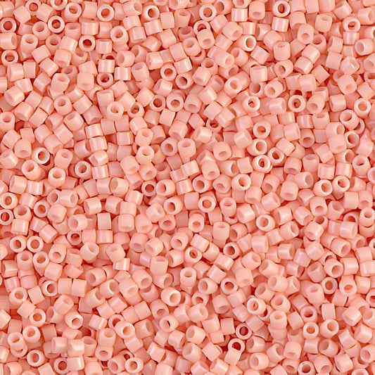 Delica Beads 11/0 - db0206b - Opaque Salmon 50g