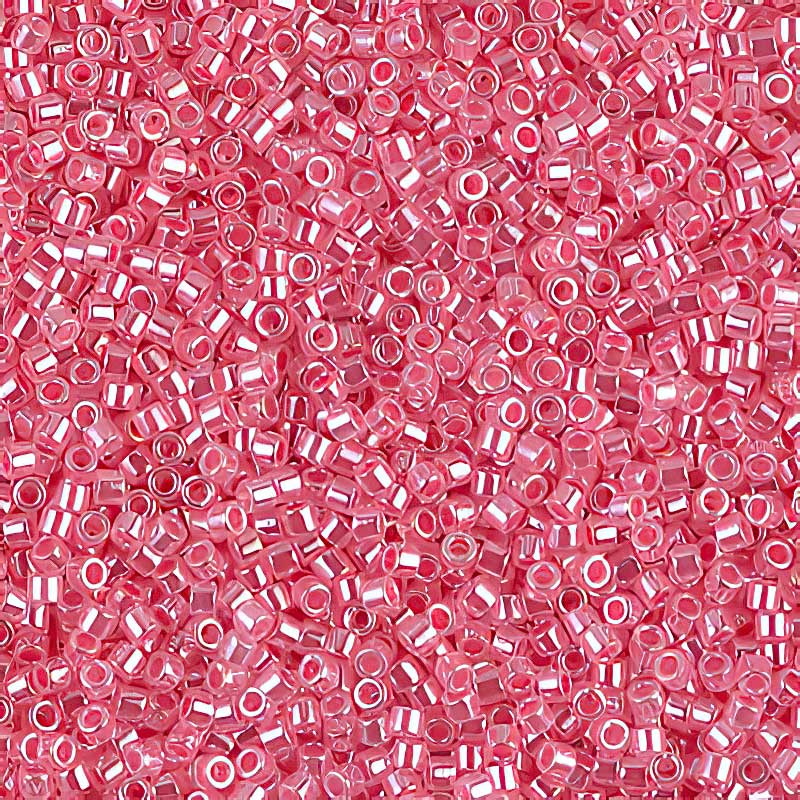 Delica 11/0 Beads - db0236 - Carnation Pink Ceylon 5.2g