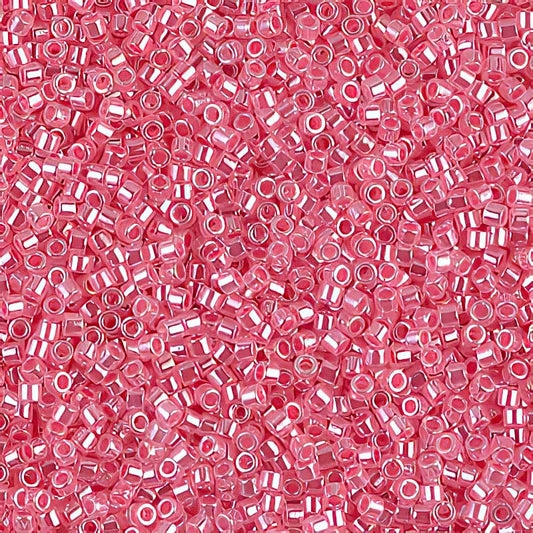 Delica Beads 11/0 - db0236b - Carnation Pink Ceylon 50g