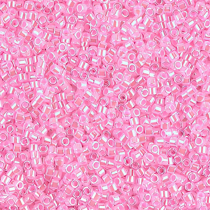 Delica Beads 11/0 - db0245b - Cotton Candy Pink Ceylon 50g