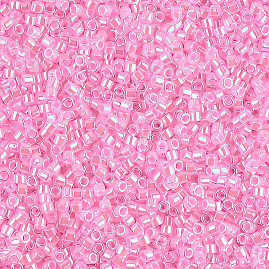 Delica Beads 11/0 - db0245b - Cotton Candy Pink Ceylon 50g