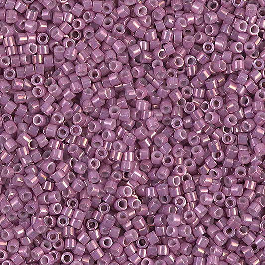 Delica Beads 11/0 - db0253b - Pink Luster Opaque Mauve 50g