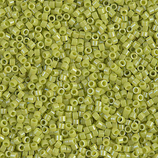Delica Beads 11/0 - db0262b - Opaque Chartreuse Luster 50g