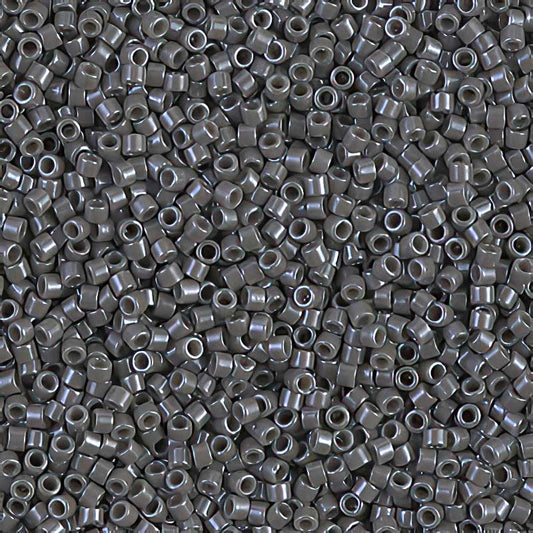Delica 11/0 Beads - db0268 - Dark Neutral Grey Lustre 5.2g