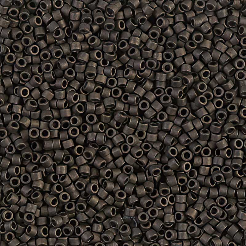Delica 11/0 Beads - db0311 - Matte Metallic Olive Green 5.2g