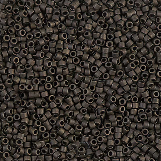 Delica 11/0 Beads - db0311 - Matte Metallic Olive Green 5.2g