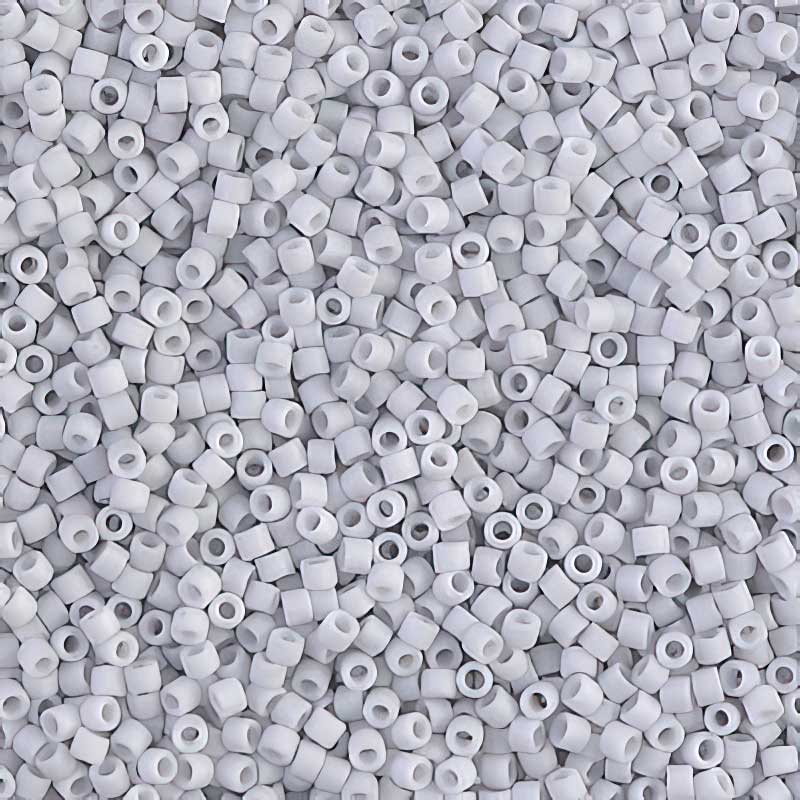Delica 11/0 Beads - db0357 - Matte Light Grey 5.2g