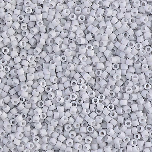 Delica 11/0 Beads - db0357 - Matte Light Grey 5.2g