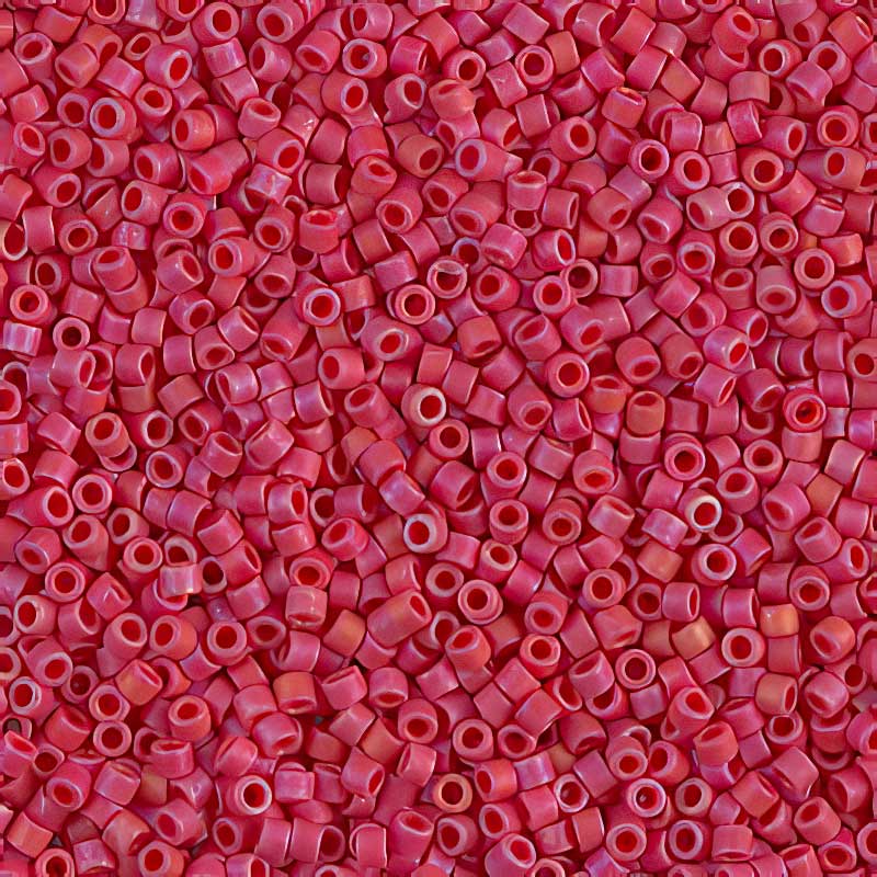 Delica 11/0 Beads - db0362 - Matte Red 5.2g