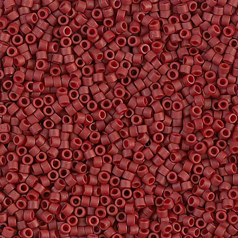 Delica Beads 11/0 - db0378b - Matte Metallic Maroon 50g