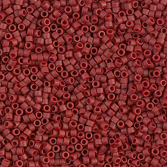 Delica Beads 11/0 - db0378b - Matte Metallic Maroon 50g