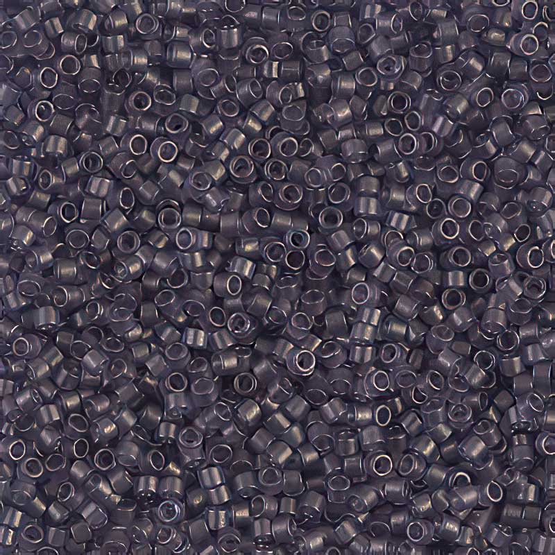 Delica 11/0 Beads - db0386 - Matte Transparent Deep Purple Lustre 5.2g