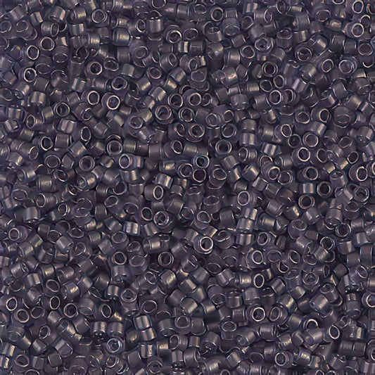 Delica 11/0 Beads - db0386 - Matte Transparent Deep Purple Lustre 5.2g