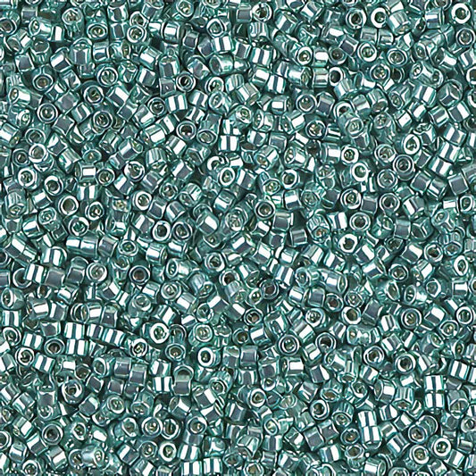 Delica 11/0 Beads - db0414 - Galvanized Sea Green 5g