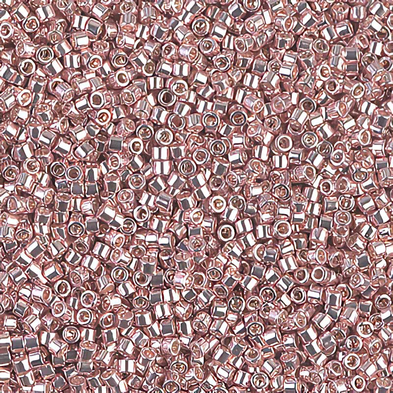 Delica 11/0 Beads - db0418 - Galvanized Blush 5.2g