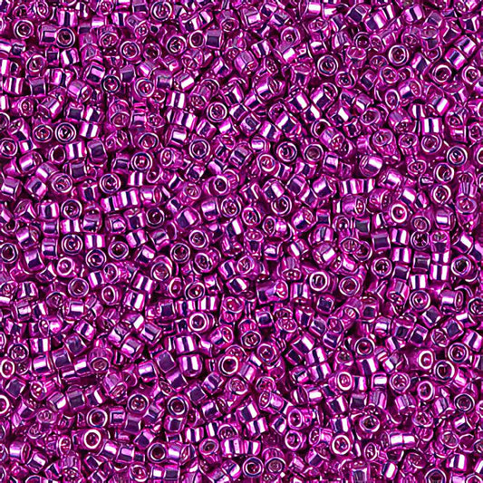 Delica 11/0 Beads - db0422 - Galvanized Opaque Fuchsia 5.2g