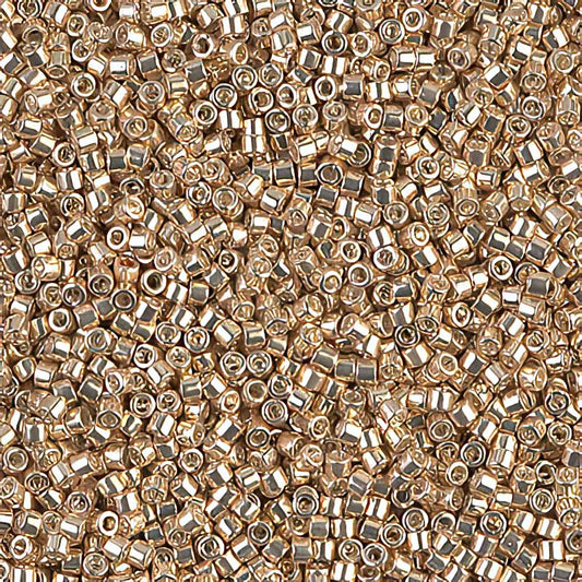 Delica Beads 11/0 - db0433b - Galvanized Champagne 50g