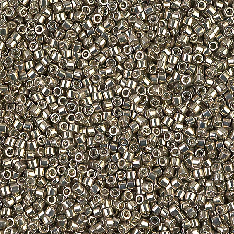 Delica Beads 11/0 - db0436b - Galvanized Pewter 50g