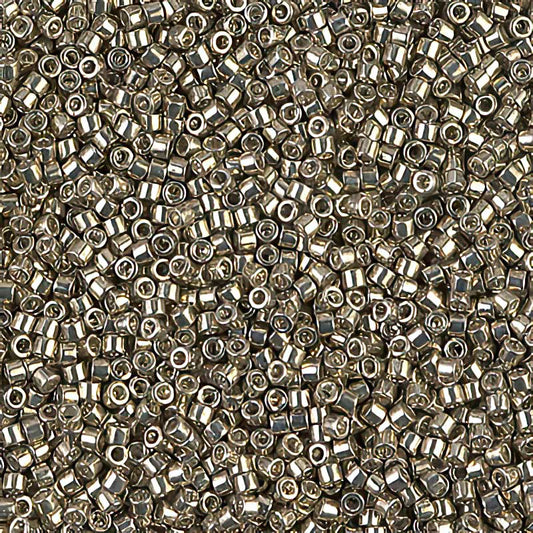 Delica Beads 11/0 - db0436b - Galvanized Pewter 50g