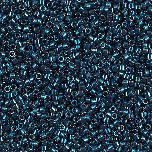 Delica Beads 11/0 - db0459b - Galvanized Midnight Water 50g