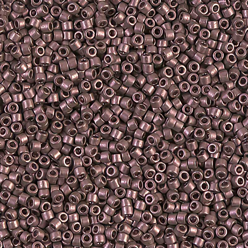 Delica 11/0 Beads - db0462 - Galvanized Dusty Mauve 5.2g