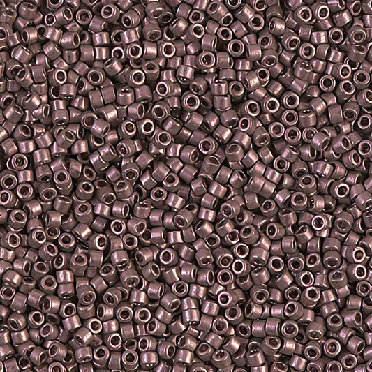 Delica 11/0 Beads - db0462 - Galvanized Dusty Mauve 5.2g