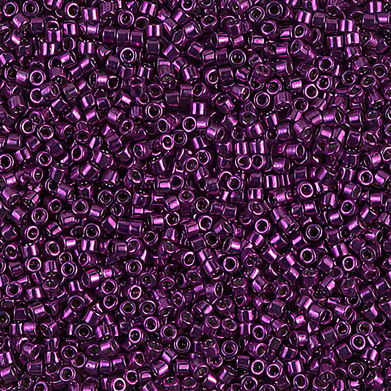 Delica 11/0 Beads - db0463 - Galvanized Hot Magenta 5.2g