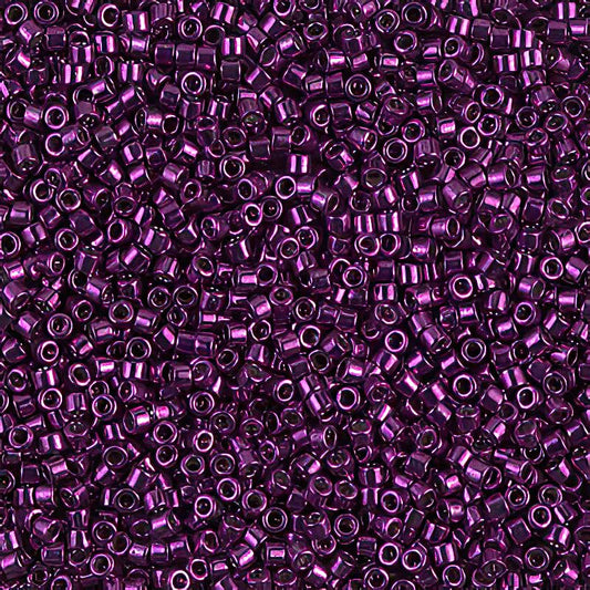 Delica 11/0 Beads - db0463 - Galvanized Hot Magenta 5.2g