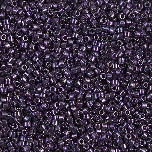 Delica Beads 11/0 - db0464b - Galvanized Aubergine 50g