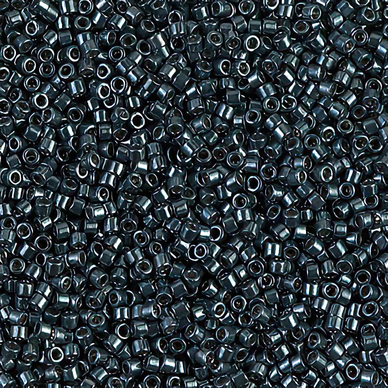 Delica 11/0 Beads - db0465 - Galvanized Midnight Forest 5.2g