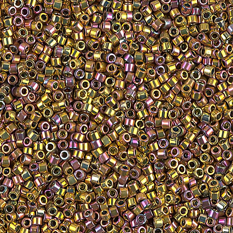 Delica Beads 11/0 - db0507b - Pink Gold AB 50g
