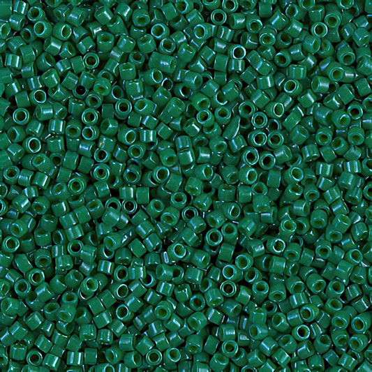 Delica Beads 11/0 - db0656b - Dyed Opaque Jade Green 50g