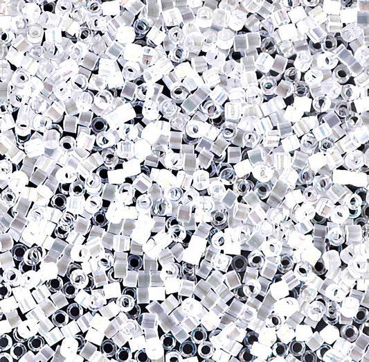 Delica Beads 11/0 - db0670b - Crystal AB Silk Satin 50g