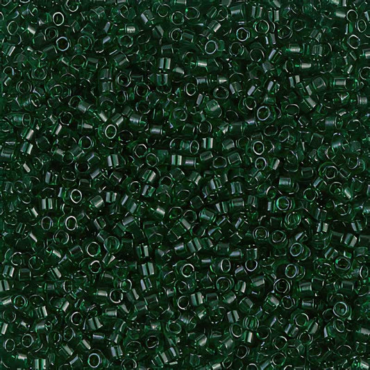 Delica Beads 11/0 - db0713b - Transparent Green 50g