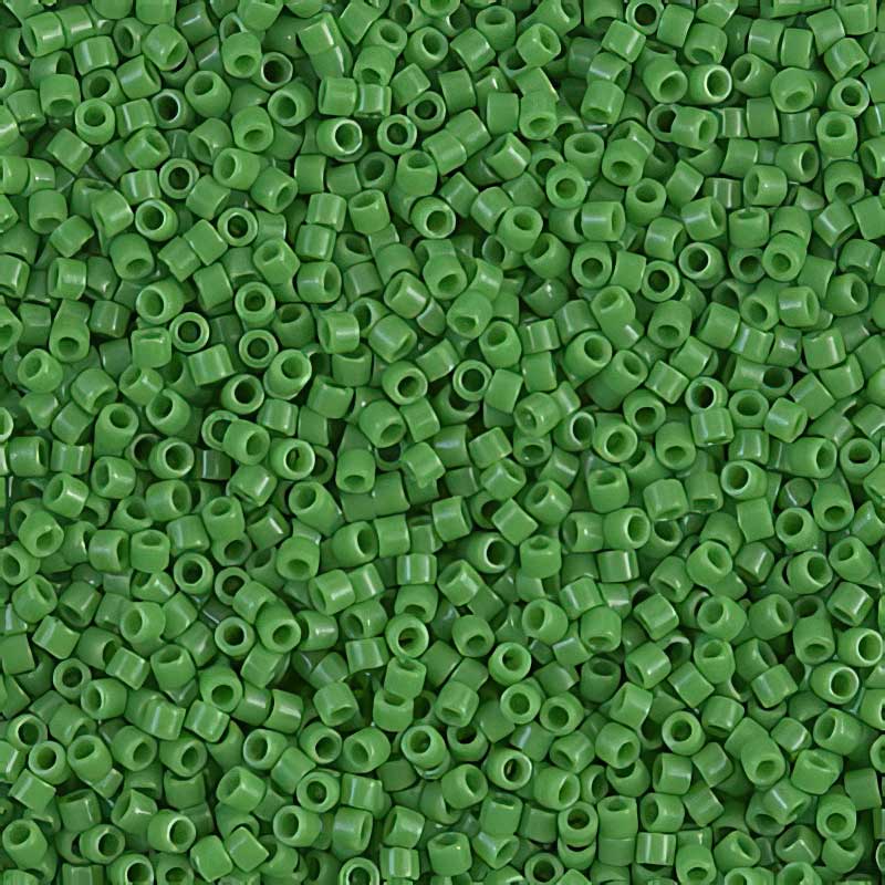 Delica Beads 11/0 - db0724b - Bean Green 50g