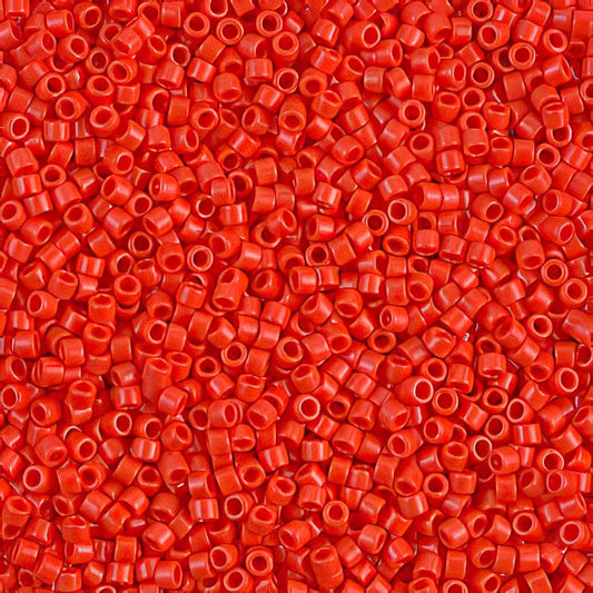 Delica Beads 11/0 - db0727b - Opaque Light Siam 50g