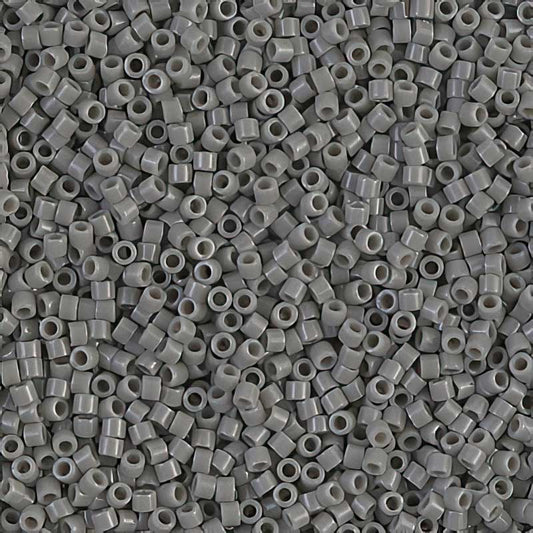Delica 11/0 Beads - db0731 - Opaque Grey 5.2g